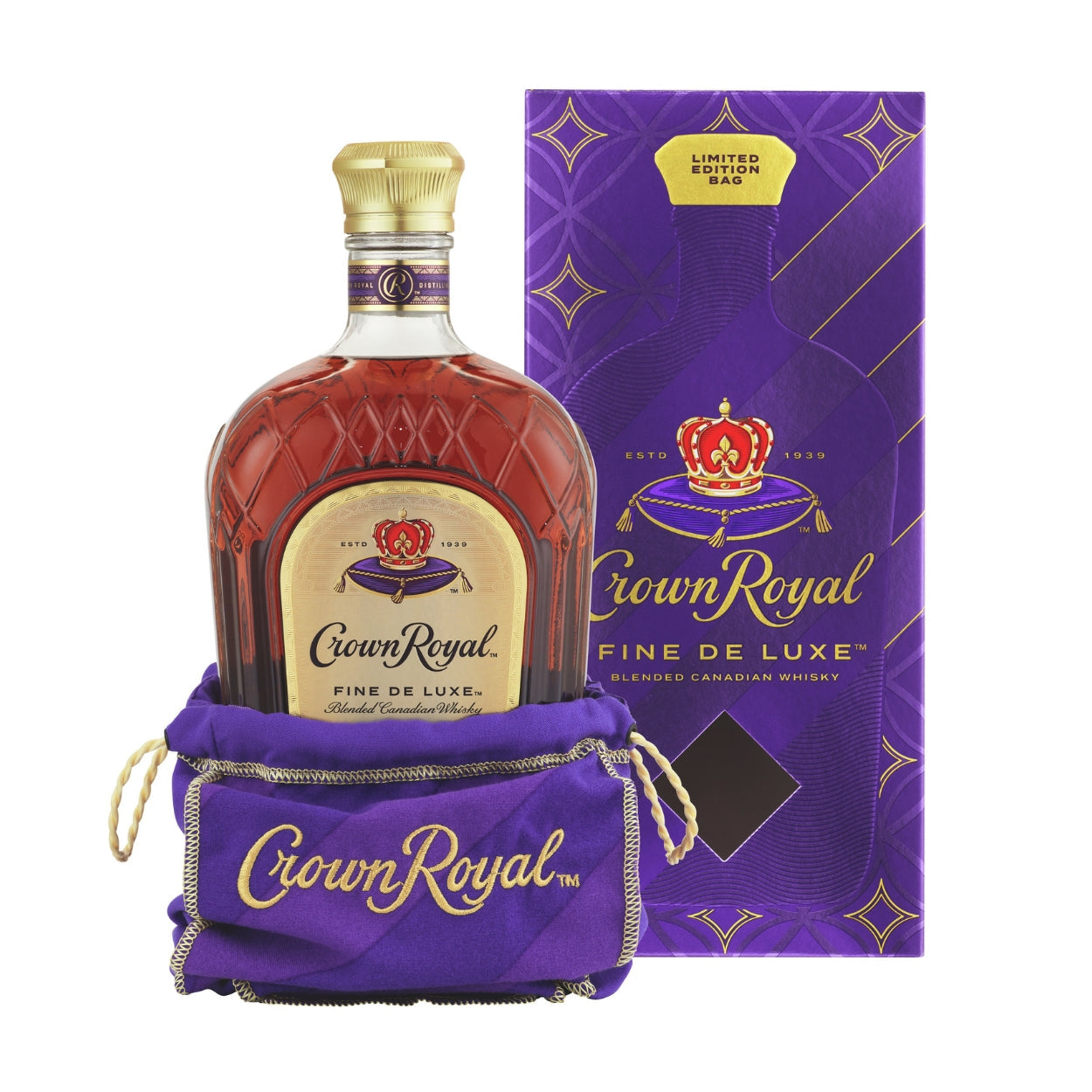 Buy Crown Royal Holiday Bag 2026 Release Fine De Luxe Limited Edition Online -Craft City