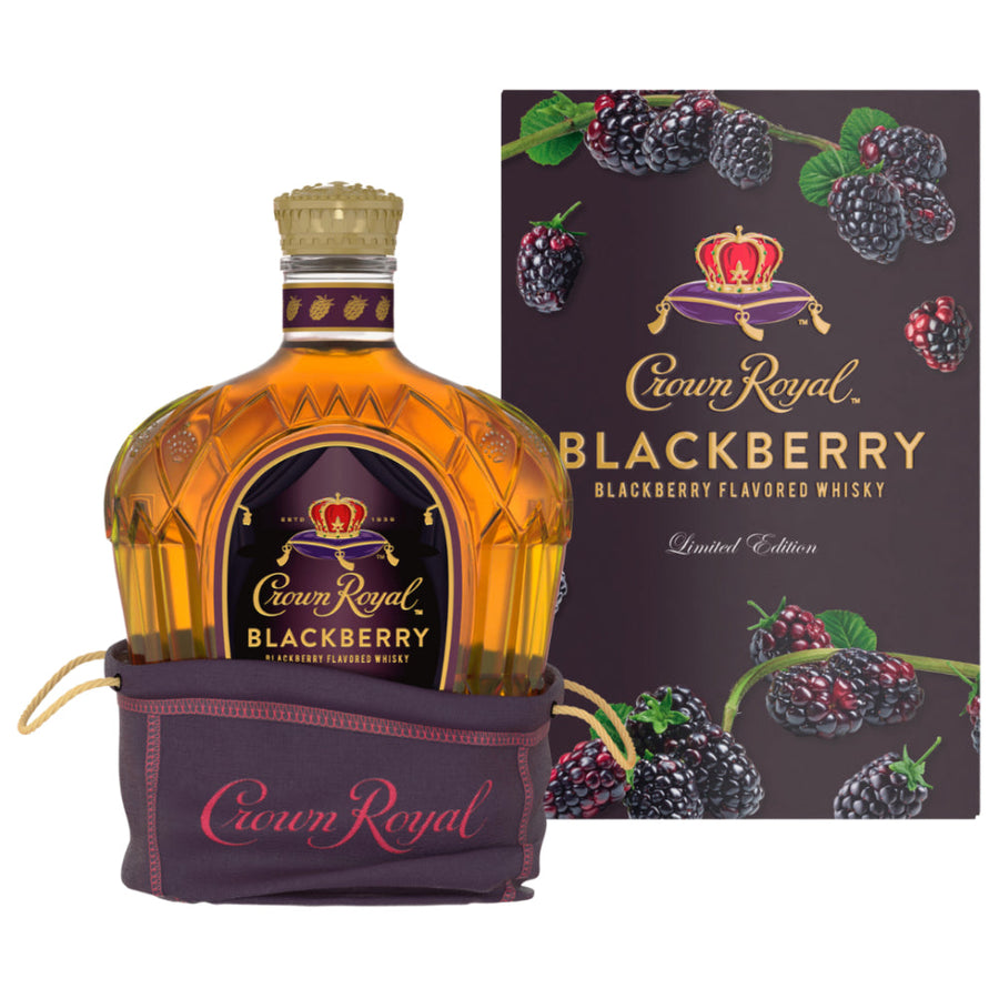 Buy Crown Royal Limited Edition Blackberry Flavored Whisky Online -Craft City