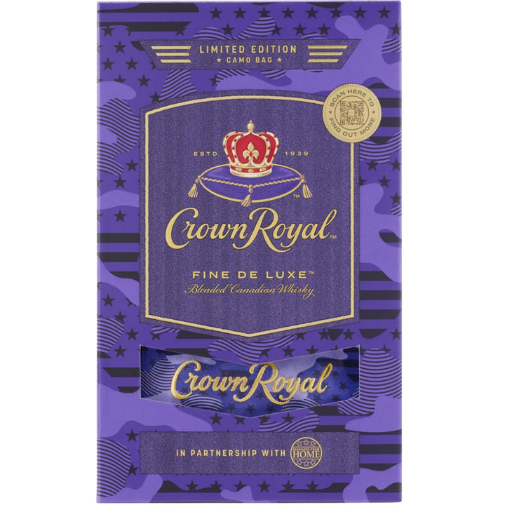 Buy Crown Royal Limited Edition Purple Camo Bag Online -Craft City