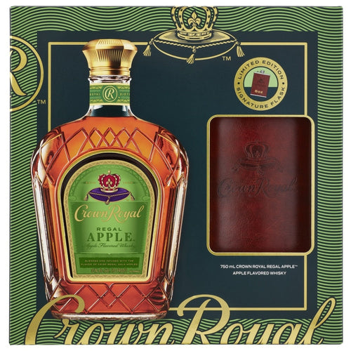 Buy Crown Royal Regal Apple W/Limited Edition Signature Flask Online -Craft City
