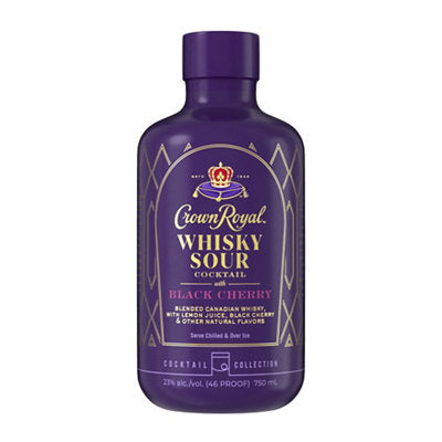 Buy Crown Royal Whiskey Sour Black Cherry 46 750ML Online -Craft City