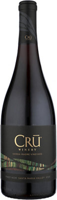 Buy Cru Winery Pinot Noir Grand Collection Sierra Madre Vineyard Santa Maria Valley 2020 750ML Online -Craft City