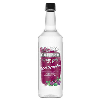 Buy Cruzan Black Cherry Flavored Rum 42 1L Online -Craft City