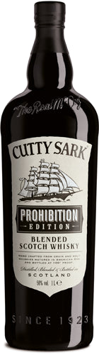 cutty sark prohibition 1l bottle