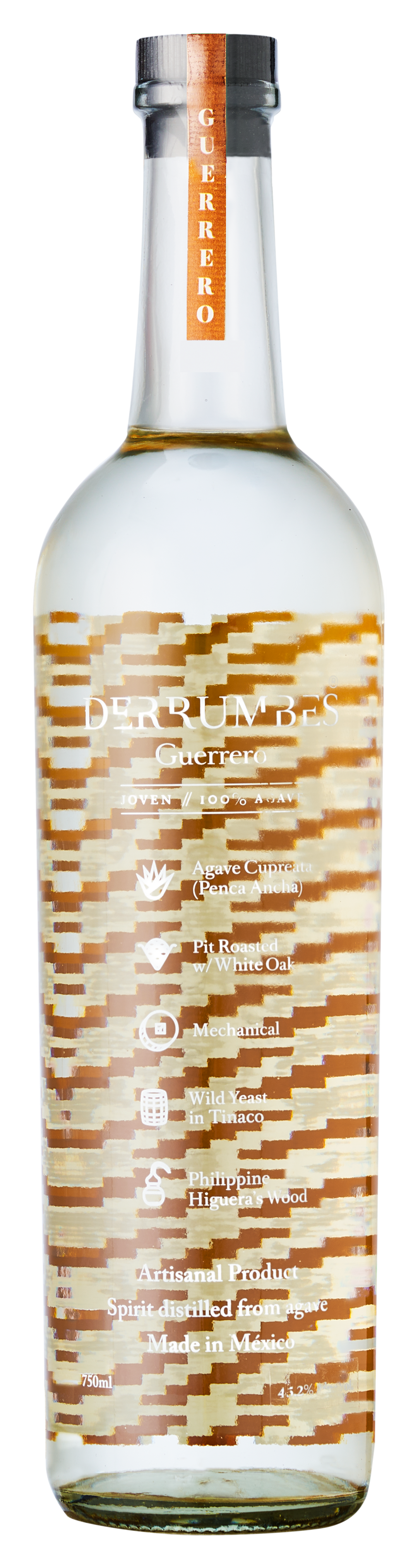 Buy Derrumbes Mezcal Guerrero 750ML Online -Craft City