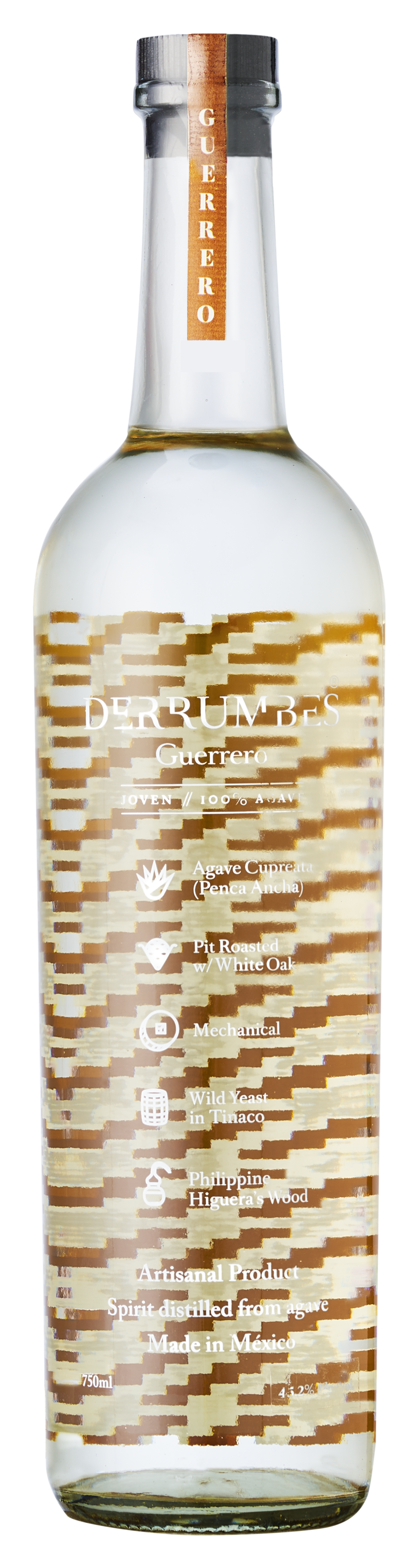 Buy Derrumbes Mezcal Guerrero 750ML Online -Craft City