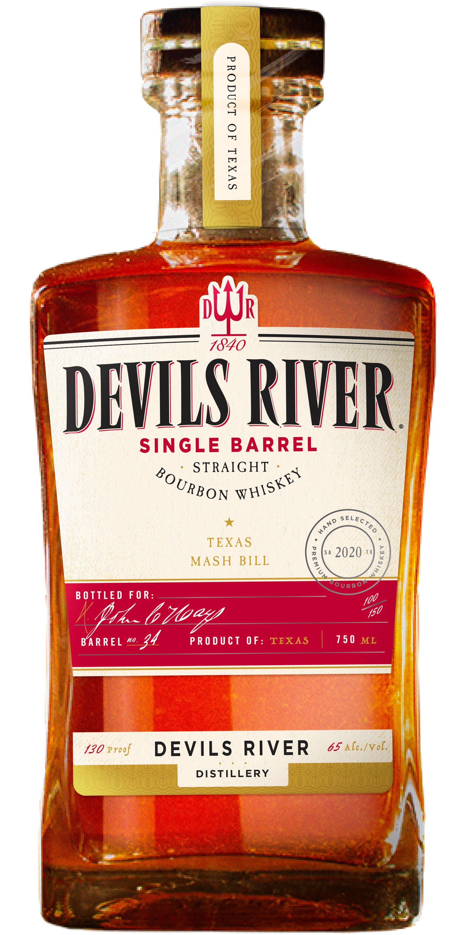 Buy Devils River Bourbon Barrel Distillery Select 750ML Online -Craft City