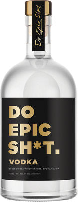 Buy Do Epic Sh*T Vodka 80 750ML Online -Craft City