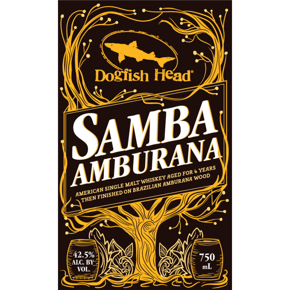 Buy Dogfish Head Samba Amburana Single Malt Whiskey Online -Craft City