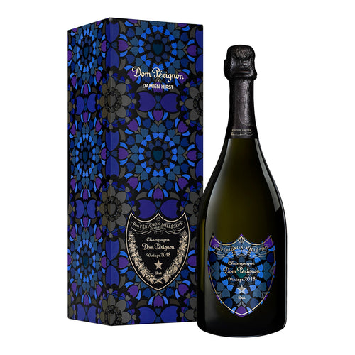 Dom Pérignon x Damien Hirst Vintage 2018 Champagne 750ml bottle and box