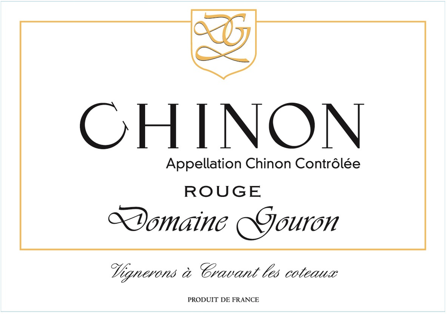 Buy Domaine Gouron Chinon 22 750ML Online -Craft City