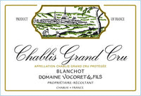 Buy Domaine Vocoret & Fils Chablis Blanchot Grand Cru 2021 750ML Online -Craft City