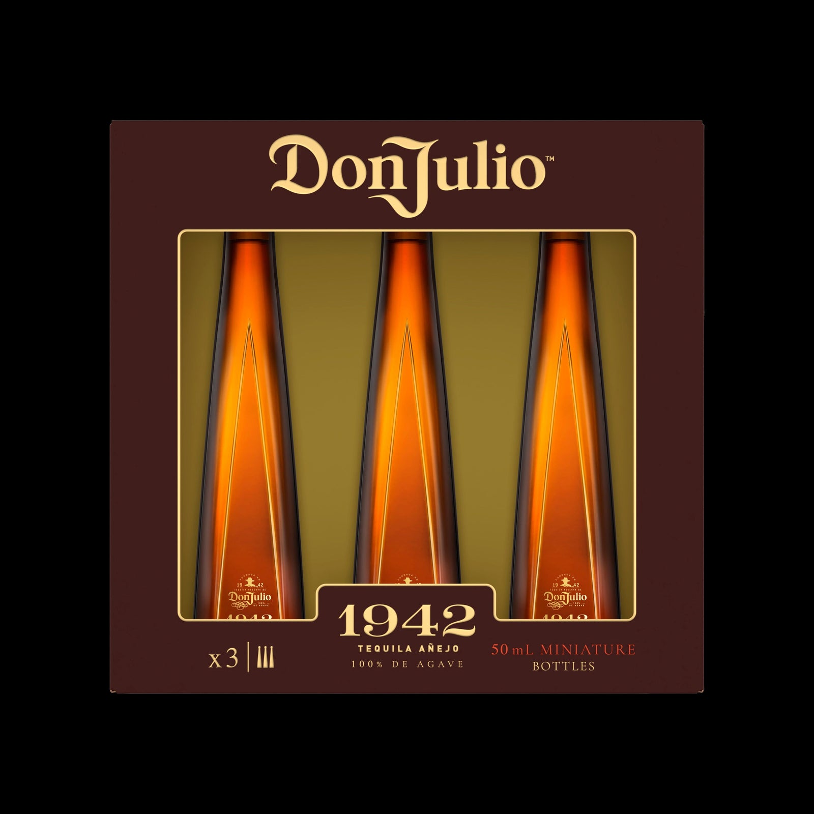 Buy Don Julio 1942 50ml 3-Pack Gift Set Online -Craft City