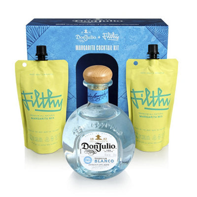Buy Don Julio Tequila Blanco 80 W/ 2 Filthy Margarita 750ML Online -Craft City