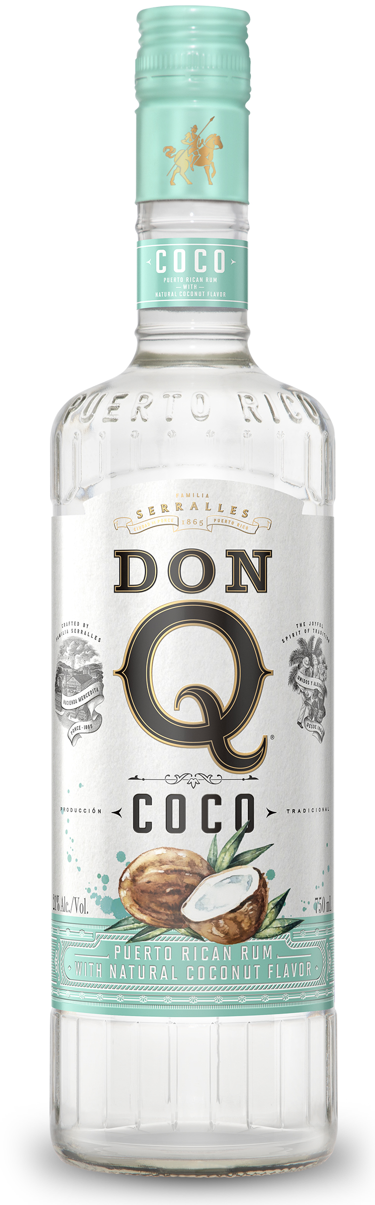 Buy Don Q Rum Coconut 42 750ML Online -Craft City