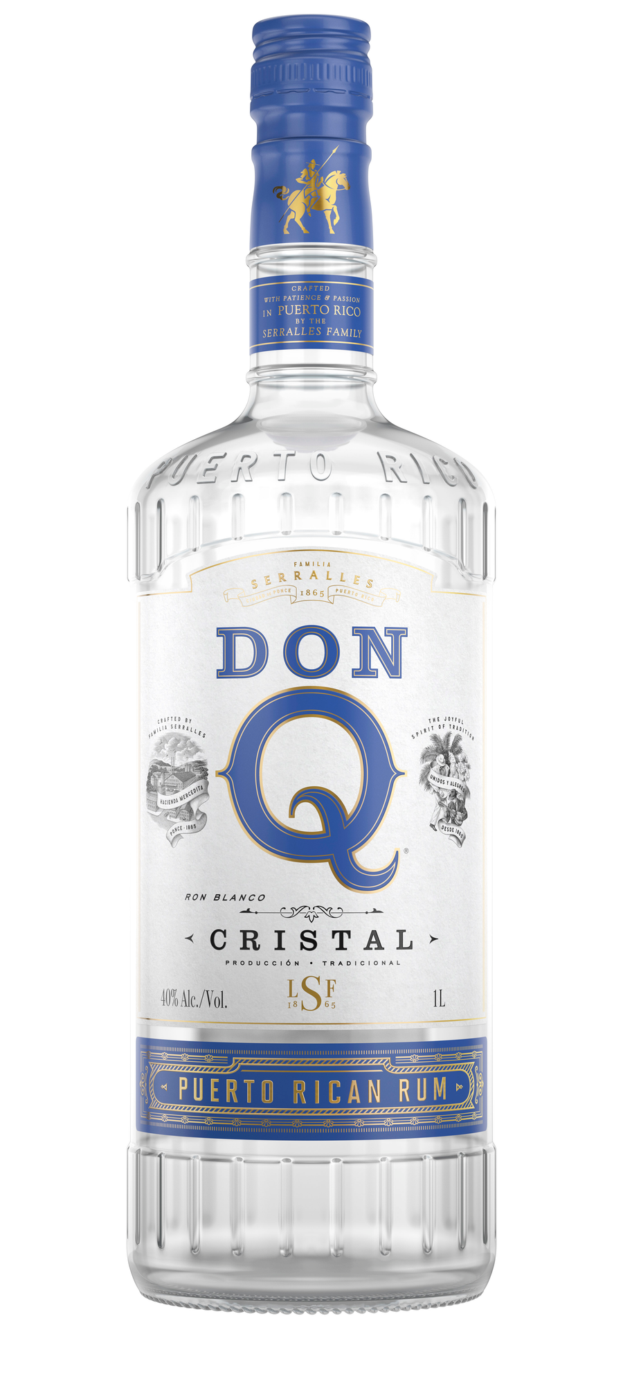Buy Don Q Rum Cristal 1L Online -Craft City