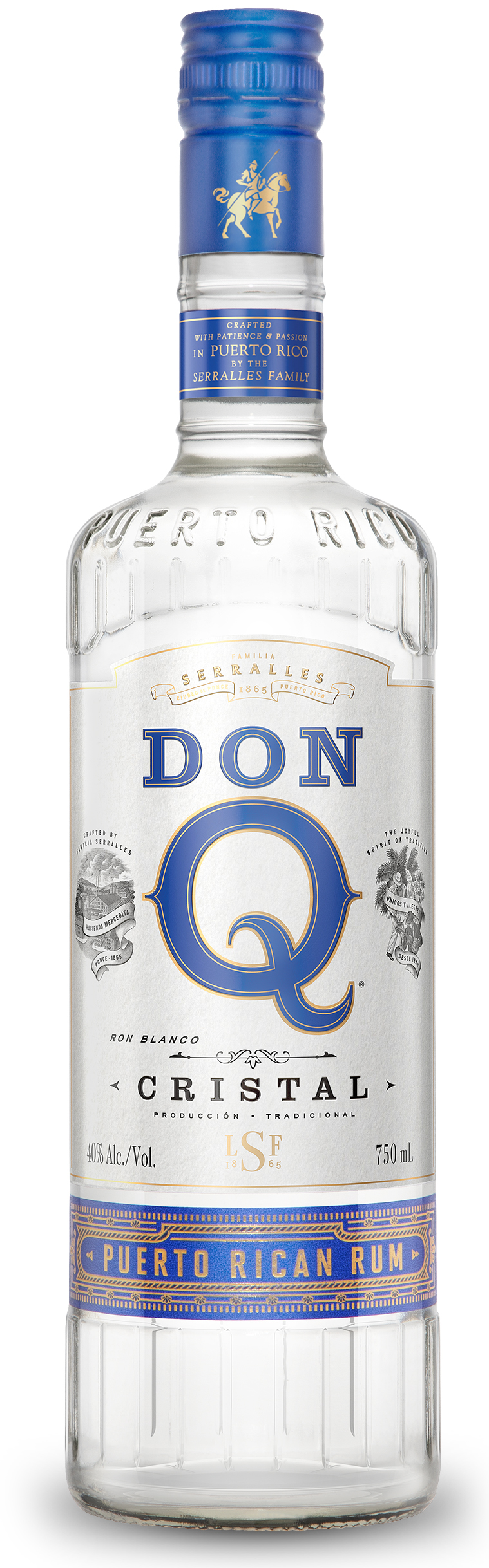 Buy Don Q Rum Cristal 750ML Online -Craft City