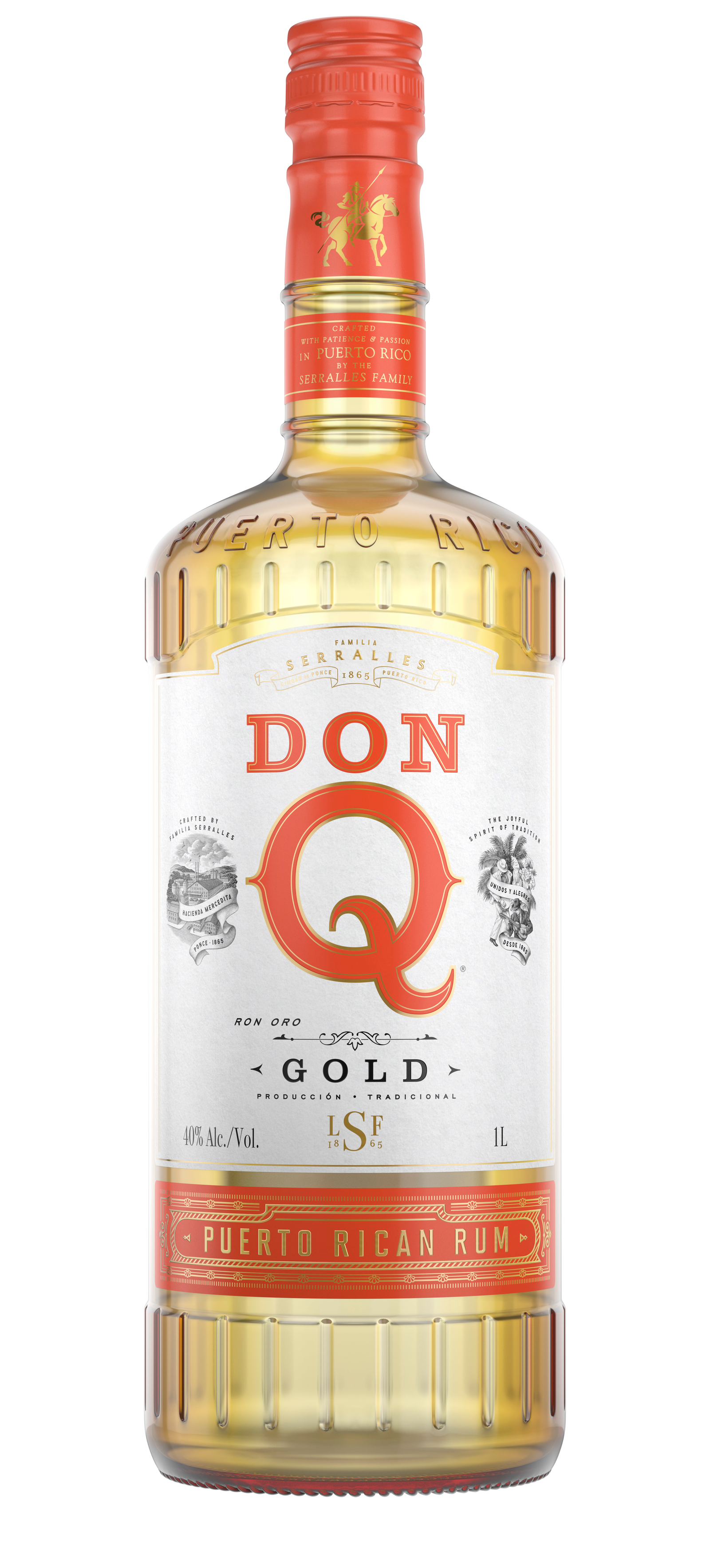 Buy Don Q Rum Gold 1L Online -Craft City