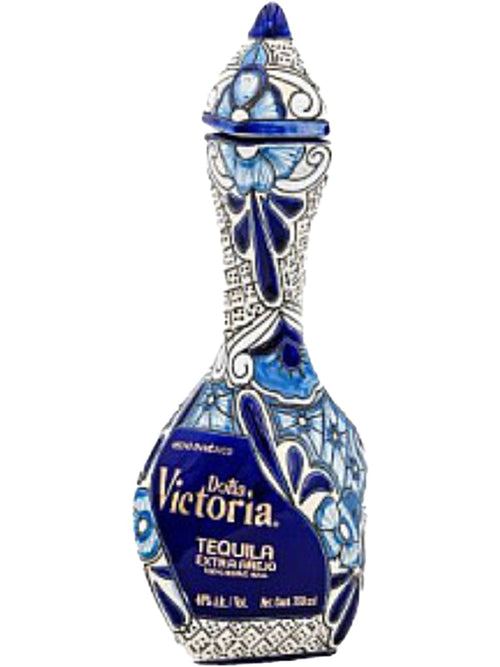 Dona Victoria Tequila Extra Añejo Blue Bottle