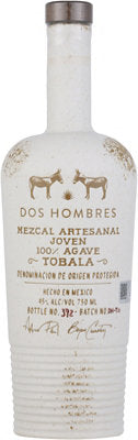 Buy Dos Hombres Mezcal Artesanal Joven Tobala 90 750ML Online -Craft City