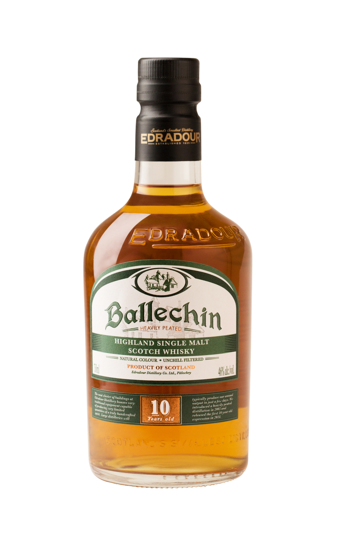 Buy Edradour Scotch Ballechin 10YR 750ML Online -Craft City
