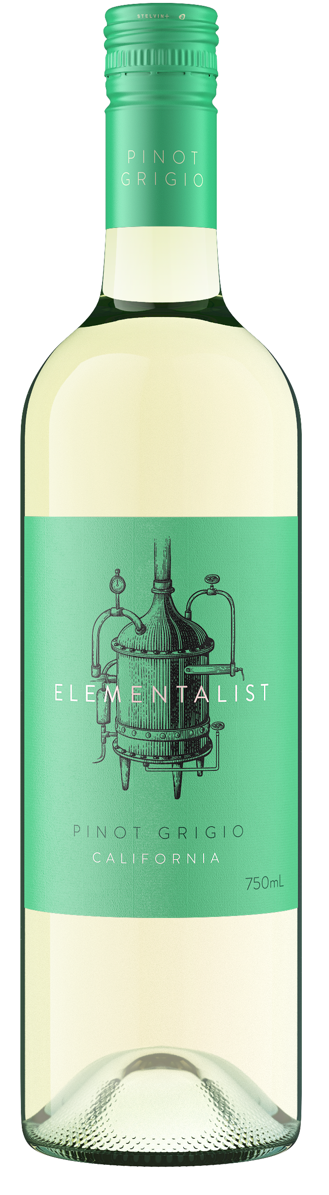Buy Elementalist Pinot Grigio 750ML Online -Craft City