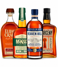 Buy Elijah Craig, Henry McKenna, Heaven Hill & Larceny 4PK Bundle Online -Craft City