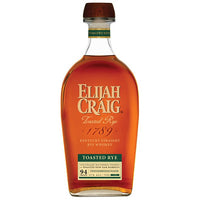 Buy Elijah Craig Straight Rye Whiskey Toasted Rye 94 750ML Online -Craft City