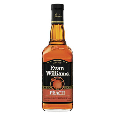 Buy Evan Williams Peach Whiskey Liqueur 65 750ML Online -Craft City