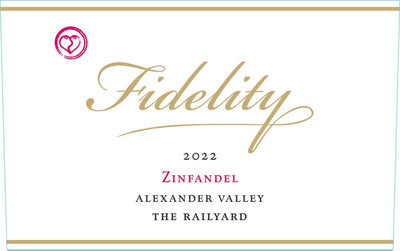 Buy Fidelity Zinfandel Railyard Alexander Valley 2022 750ML Online -Craft City