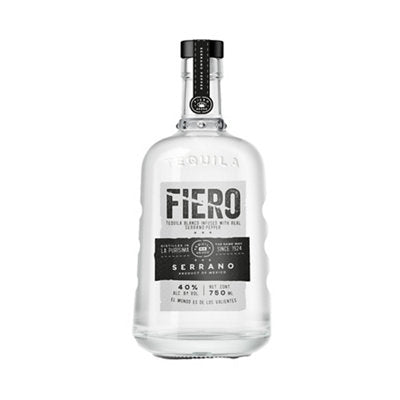 Buy Fiero Tequila Blanco Infused With Serrano Pepper 80 750ML Online -Craft City