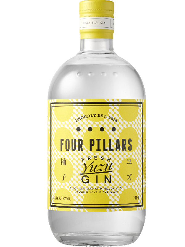 Buy Four Pillars Fresh Yuzu Gin Online -Craft City