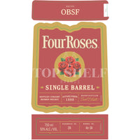 Buy Four Roses OBSF Single Barrel Bourbon Online -Craft City