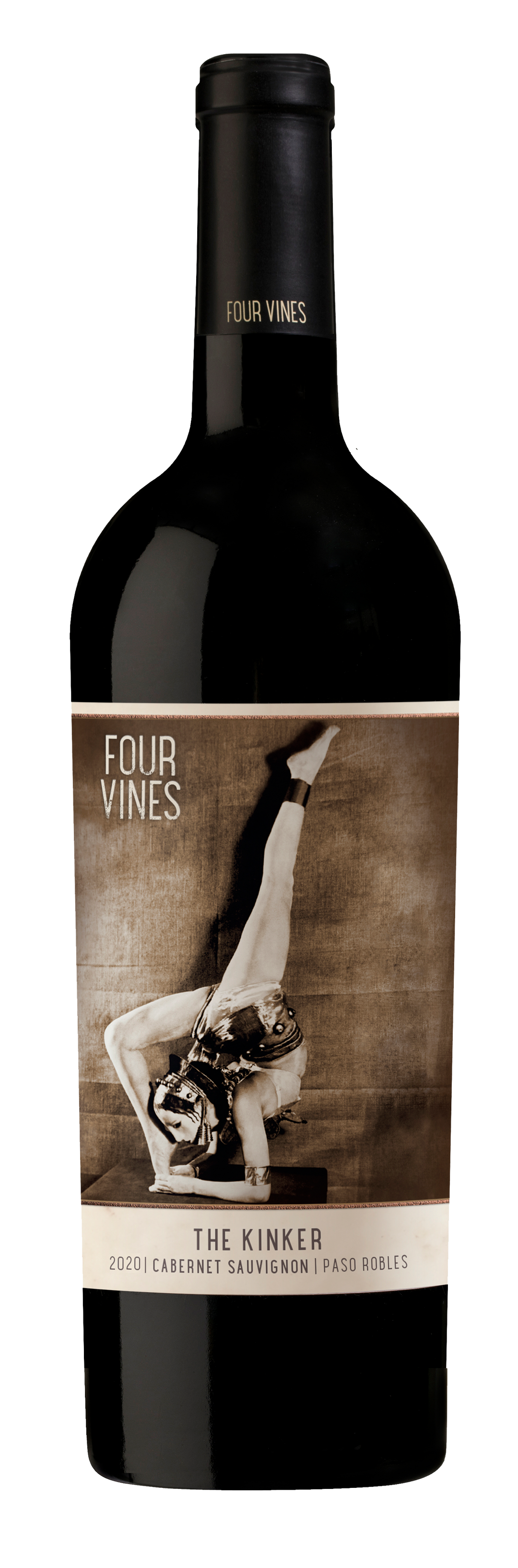 Buy Four Vines Cabernet Sauvignon Kinkr Paso Robles 21 750ML Online -Craft City