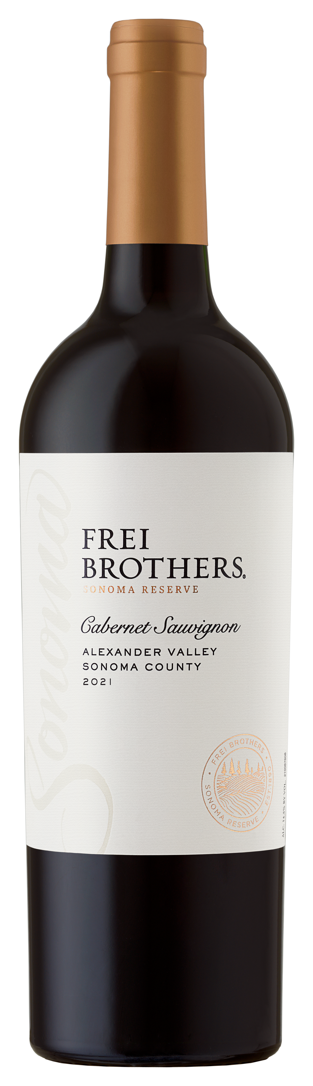 Buy Frei Brothers Cabernet Sauvignon Alexander Valley 21 750ML Online -Craft City