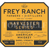 Buy Frey Ranch Harvester Series 10 Anniversary American Whiskey Online -Craft City