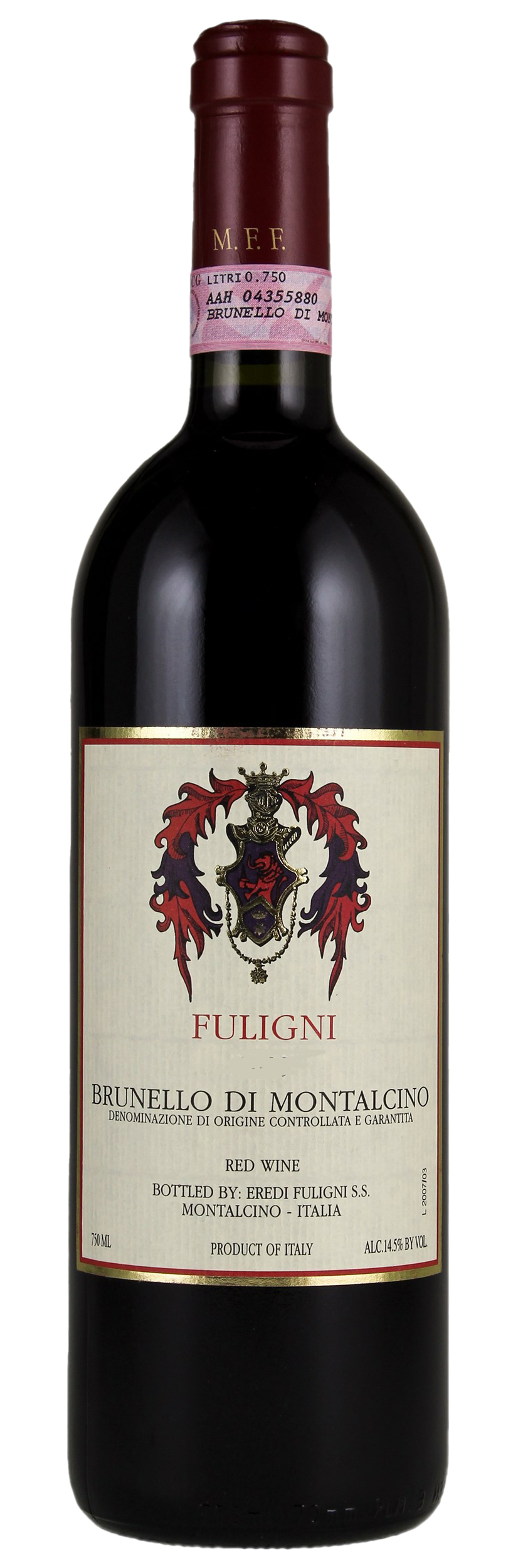 Buy Fuligni Brunello 19 750ML Online -Craft City