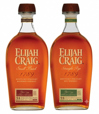 Elijah Craig Bourbon & Rye Whiskey 2PK Bundle