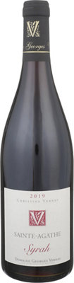 Buy Georges Vernay Syrah Sainte-Agathe Collines Rhodaniennes 2019 750ML Online -Craft City