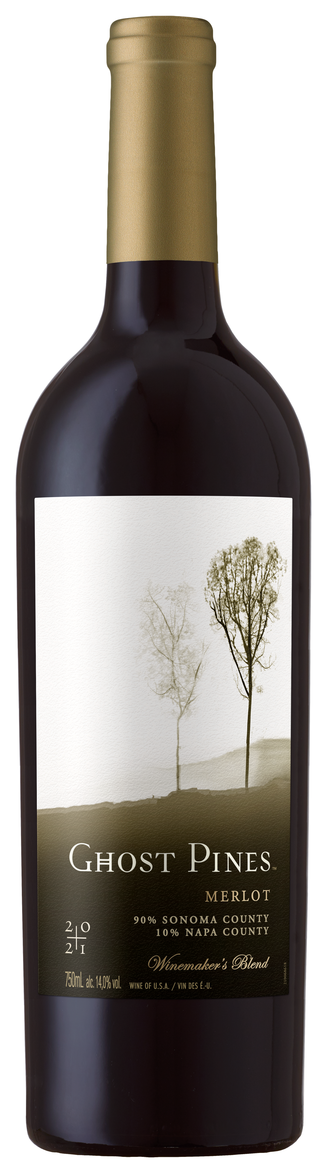Buy Ghost Pines Merlot 21 750ML Online -Craft City
