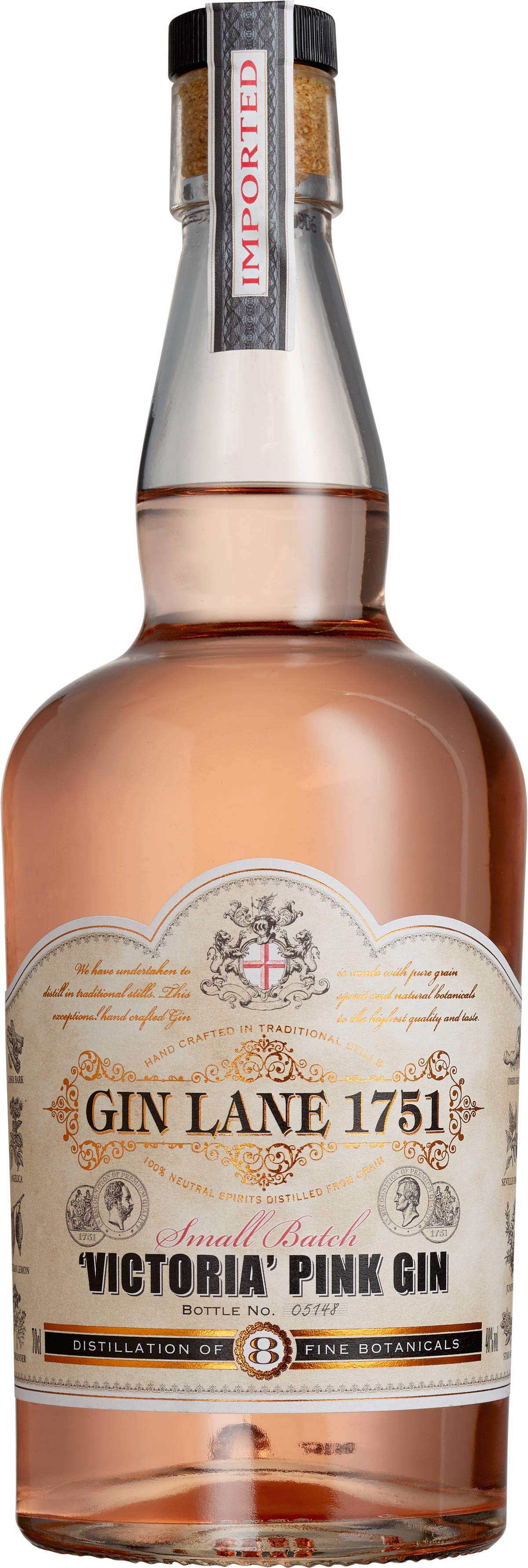 Buy Gin Lane Gin Victoria Pink 750ML Online -Craft City