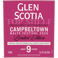 Buy Glen Scotia Campbeltown Malts Festival 2025 Online -Craft City