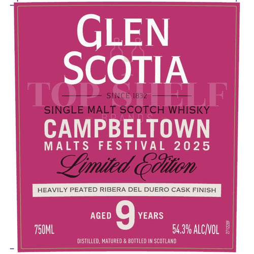 Buy Glen Scotia Campbeltown Malts Festival 2025 Online -Craft City