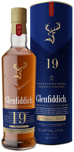 glenfiddich 19 year old bourbon barrel single malt scotch whisky 750ml