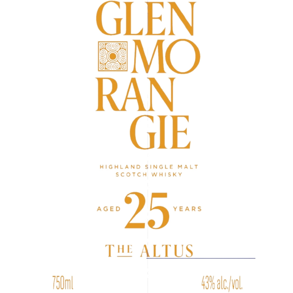 Buy Glenmorangie The Altus 25 Year Old Online -Craft City