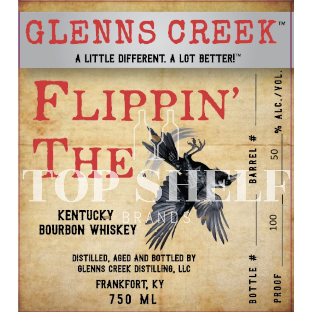 Buy Glenns Creek Flippinô The Bird Bourbon Online -Craft City