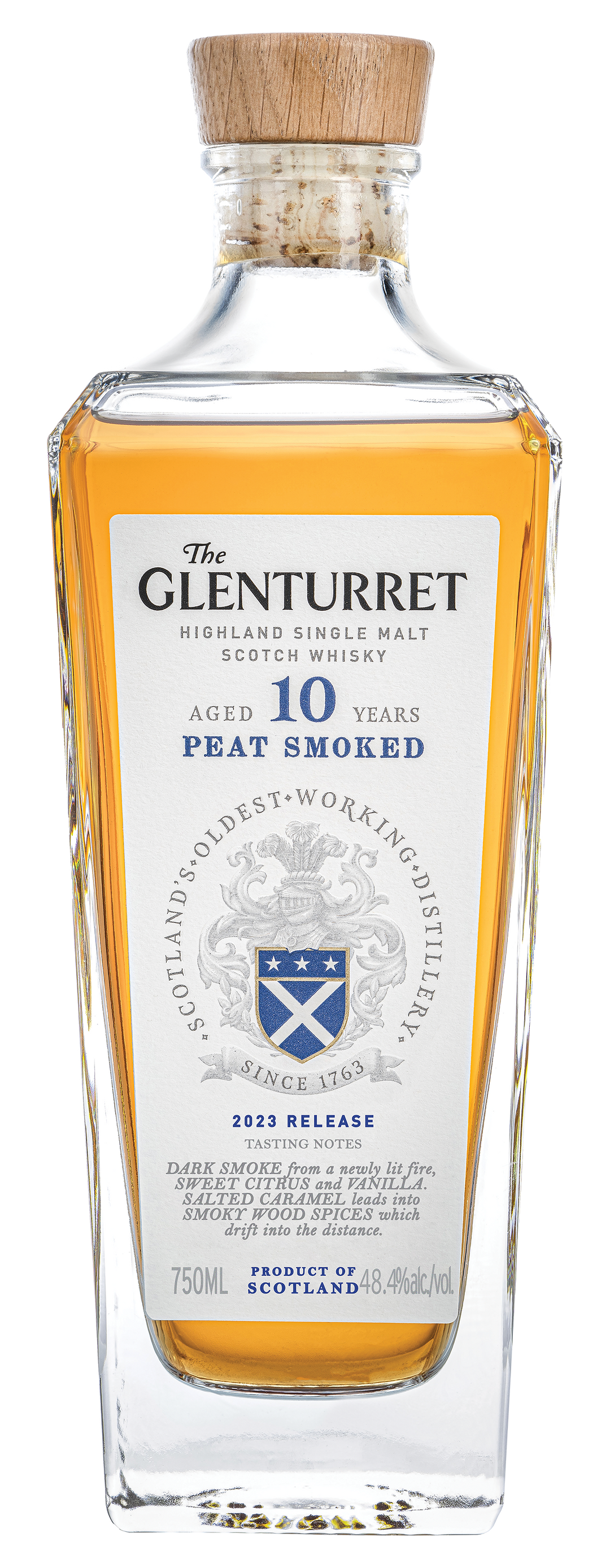 Buy Glenturret Scotch 10YR Peat 23 750ML Online -Craft City