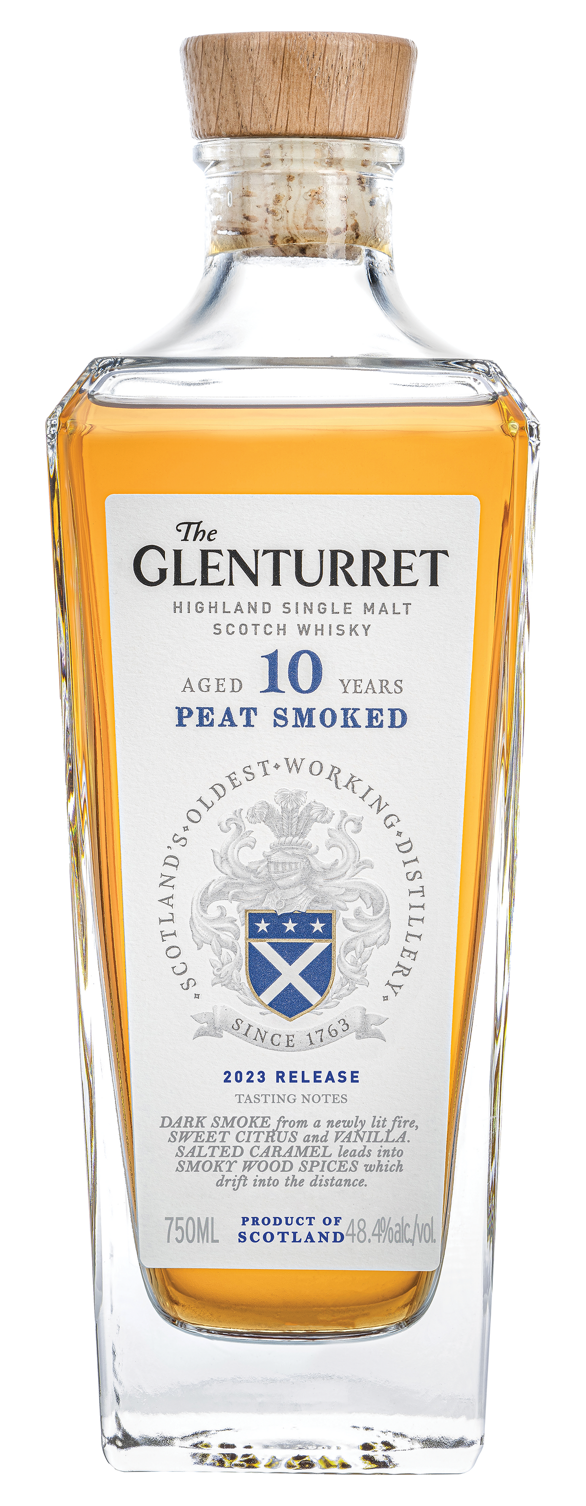 Buy Glenturret Scotch 10YR Peat 23 750ML Online -Craft City