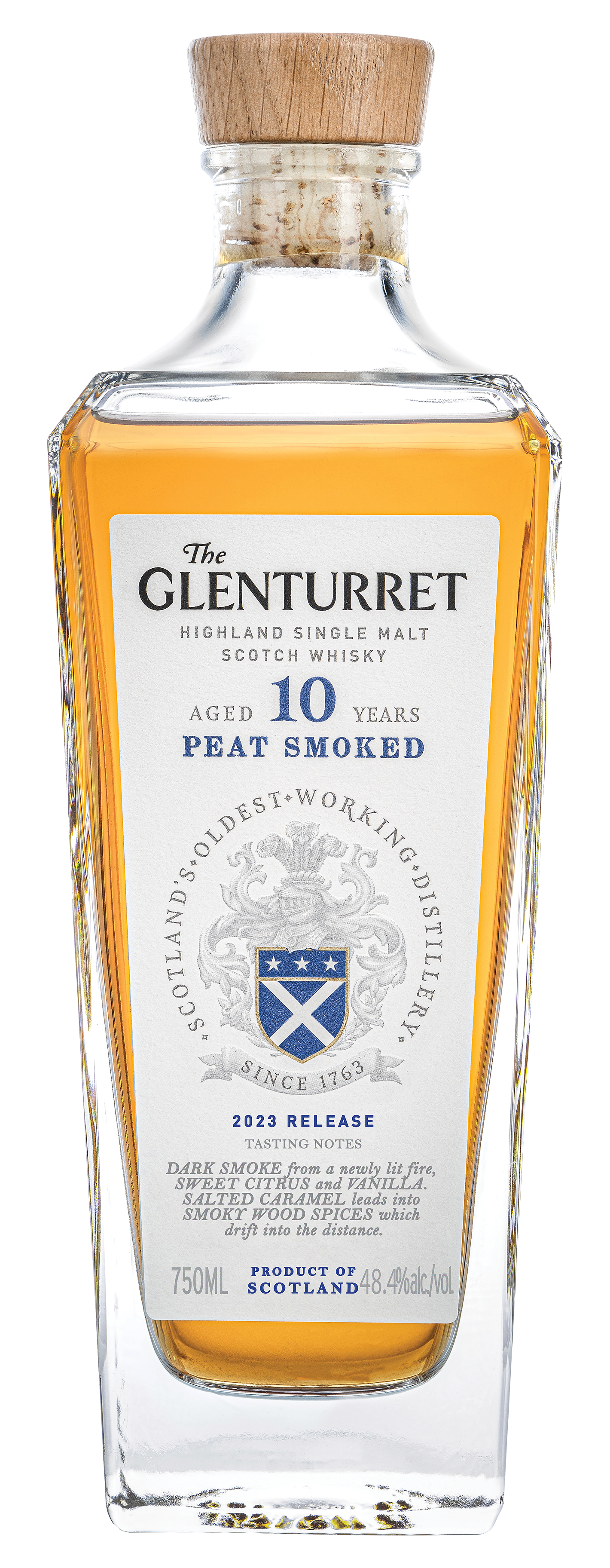 Buy Glenturret Scotch 10YR Peat 23 750ML Online -Craft City