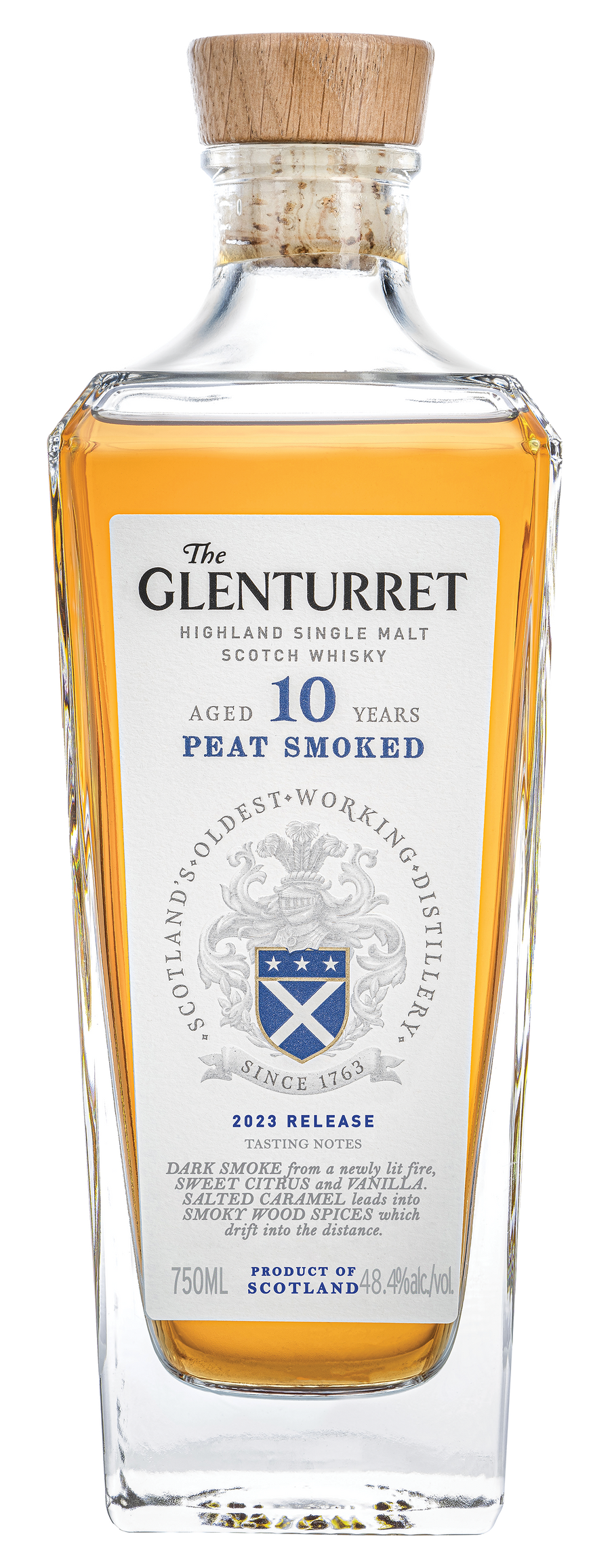 Buy Glenturret Scotch 10YR Peat 23 750ML Online -Craft City
